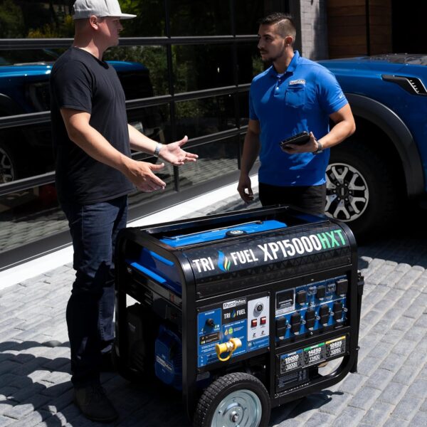 DuroMax 13000 Watt, Tri Fuel Portable Generator, w/ CO Alert - Image 14