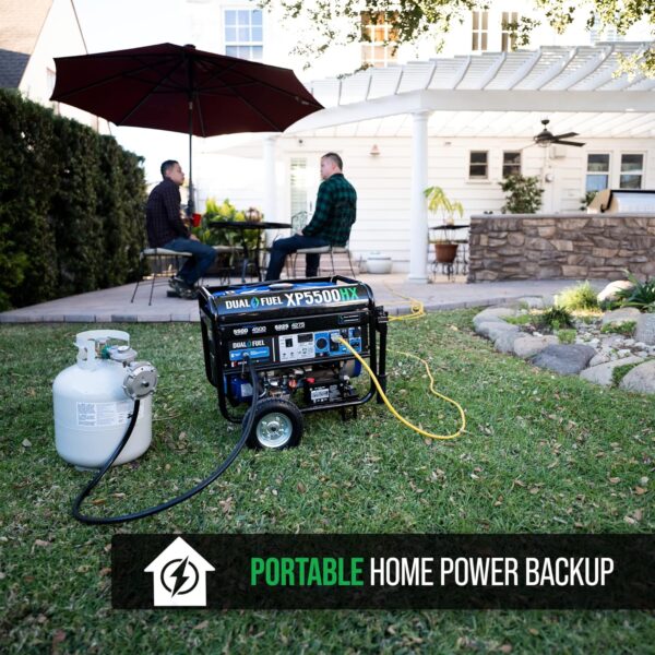 DuroMax 13000 Watt, Tri Fuel Portable Generator, w/ CO Alert - Image 46