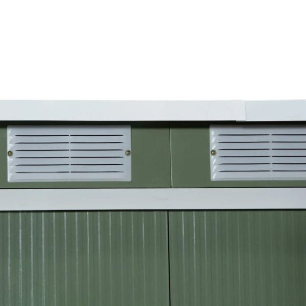 9 ft. W x 4 ft. D Metal Lean-To Storage Shed - Image 3
