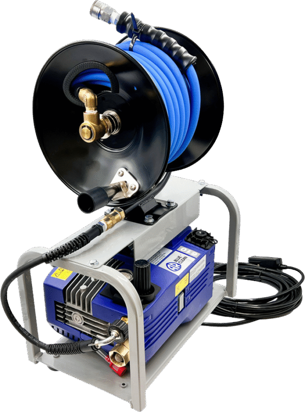 AR Blue Clean AR610-PRO Electric Pressure Washer with Cart and Hose Reel 1350 PSI 1.9 GPM New