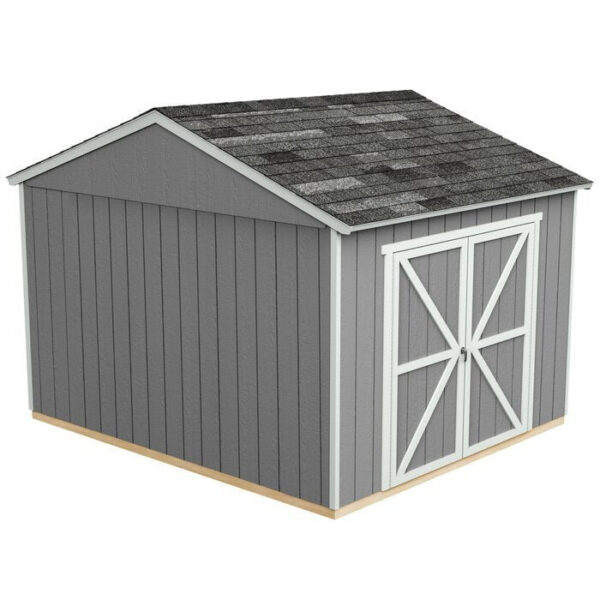 Astoria 12 ft. W x 12 ft. D Solid + Manufactured Wood Storage Shed - Image 6