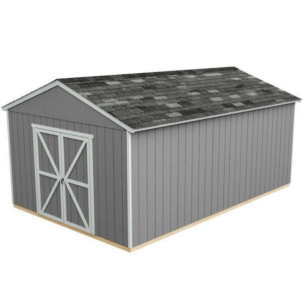Astoria 12 ft. W x 20 ft. D Traditional Storage Shed - Image 4