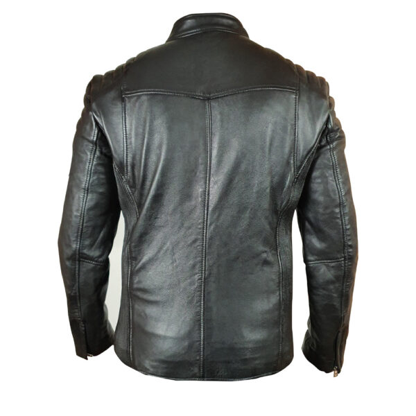 Cleve’s leather jacket with Stretch Leather - Image 2