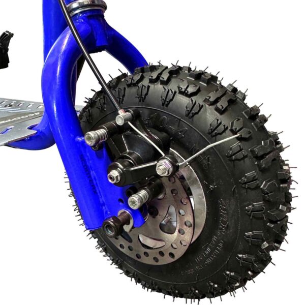 MotoTec ScooterX SX-03 Dirt Dog 49cc - Blue - Image 8