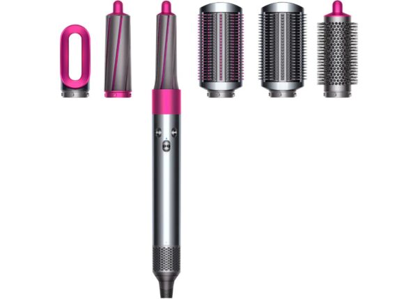 Dyson Airwrap Styler Complete (100 – 127V US Plug) 310731-01 Nickel/Fuchsia