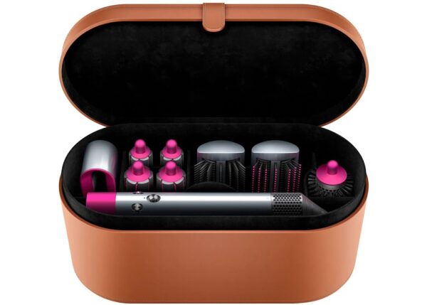 Dyson Airwrap Styler Complete (100 – 127V US Plug) 310731-01 Nickel/Fuchsia - Image 2