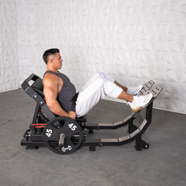Excel Hip Thrust Glute Machine – Muscle D Fitness – Plate Loaded Hip Thrust – Band Compatable – Easily Adjustable - Image 6