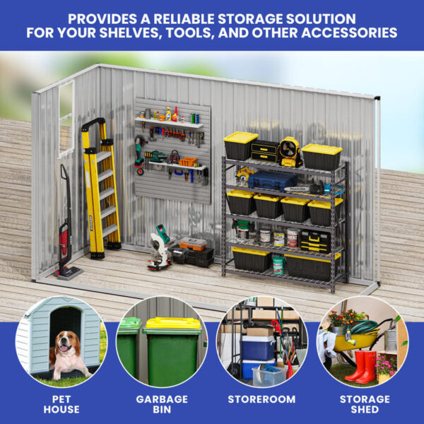 Galvanized Steel Storage Shed - Image 5