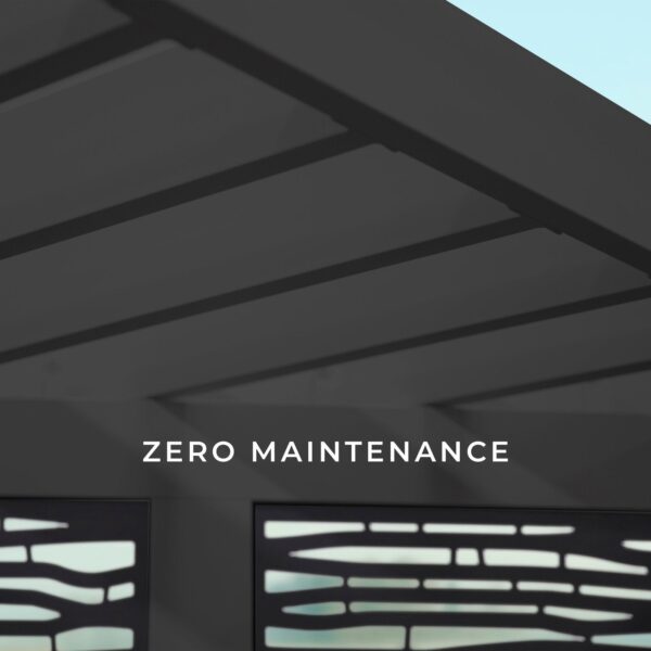 Glenview Modern Steel Cabana Pergola - Image 3