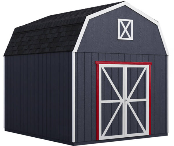 Handy Home Braymore 10×10 Wood Shed Kit w/ Floor
