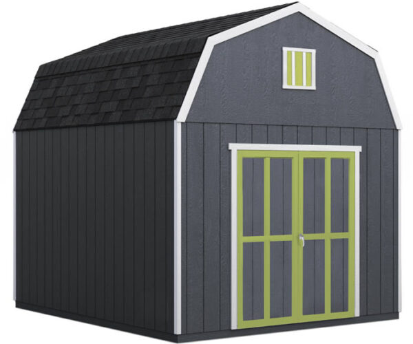 Handy Home Braymore 10×14 Wood Storage Shed Kit
