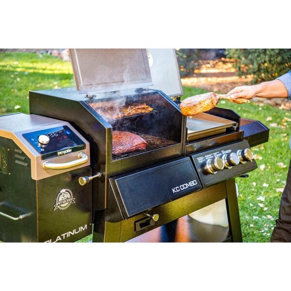 Pit Boss KC Combo Platinum Series Grill: The Ultimate Outdoor Cooking Solution - Image 2