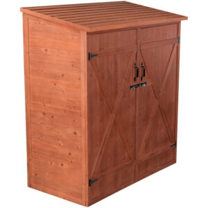 Leisure Season 5×3 Medium Wood Storage Shed Kit
