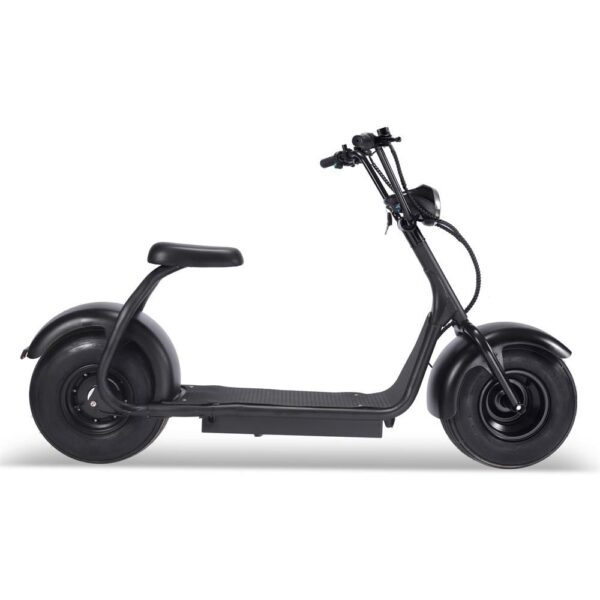 MotoTec Fat Tire 60v 18ah 2000w Lithium Electric Scooter Black - Image 7