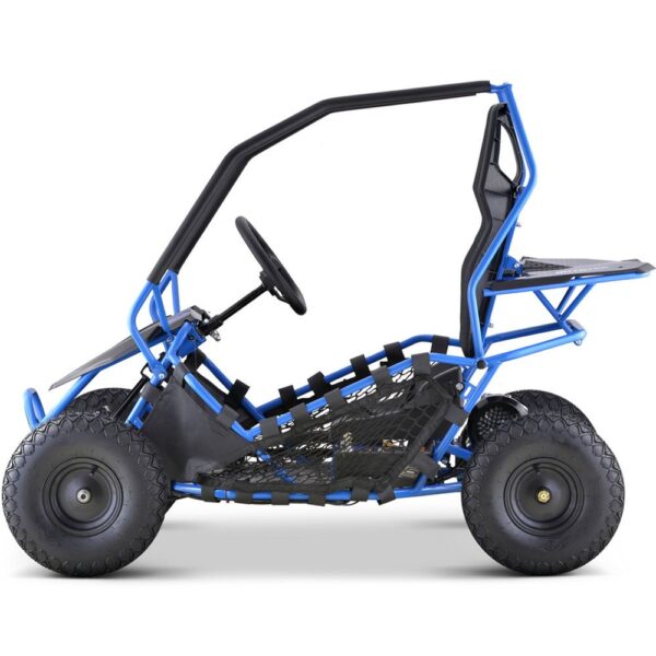 MotoTec Maverick Go Kart 36v 1000w - Blue - Image 8