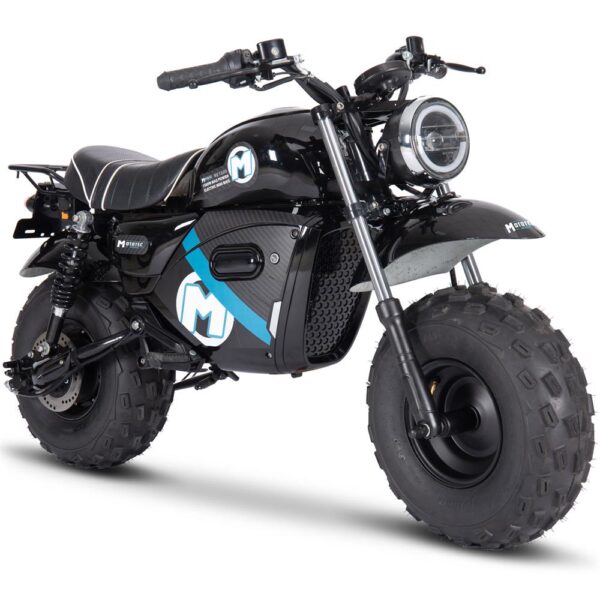 MotoTec 60v 1500w Electric Powered Mini Bike Lithium Black - Image 5
