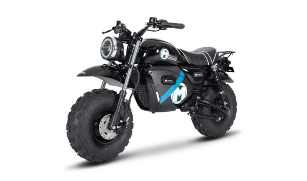 MotoTec 60v 1500w Electric Powered Mini Bike Lithium Black