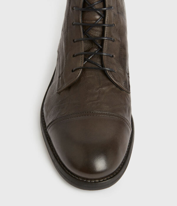 Harland brown leather boots for men - Image 3