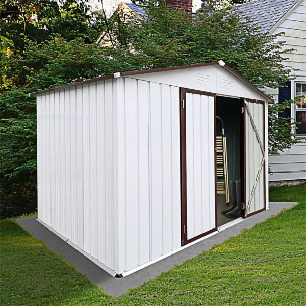 Metal Garden Sheds 10Ft Outdoor Storage Sheds - Image 4