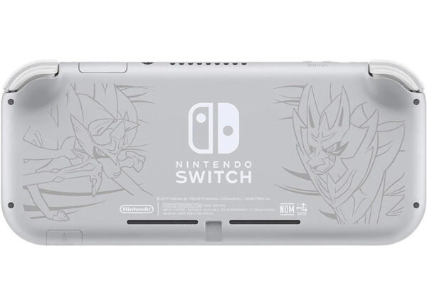 Nintendo Switch Lite Zacian and Zamazenta Pokemon Edition Gray – US Charger (HDHSGBZAA) - Image 2