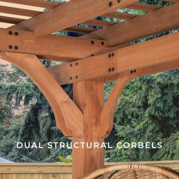 14×12 Beaumont Pergola - Image 7