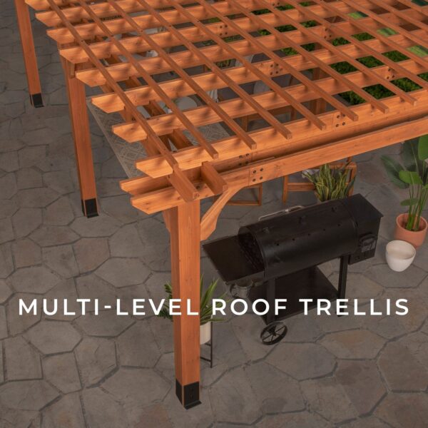 20×12 Beaumont Pergola - Image 7