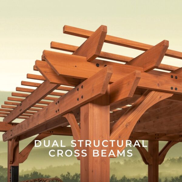 20×12 Beaumont Pergola - Image 10