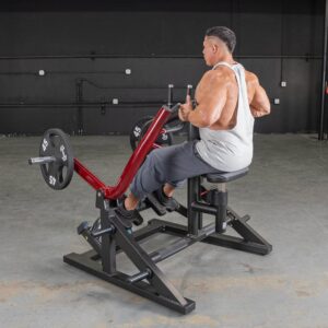 Power Leverage V2  Iso Lateral Seated Row – Muscle D Fitness