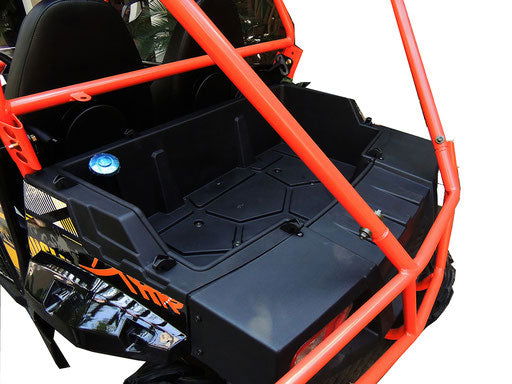 400cc GVX Gas Golf Cart UTV 4x4 With Rear Flip Seat Street Legal Light Package All Wheel Drive - BLACK - Image 13