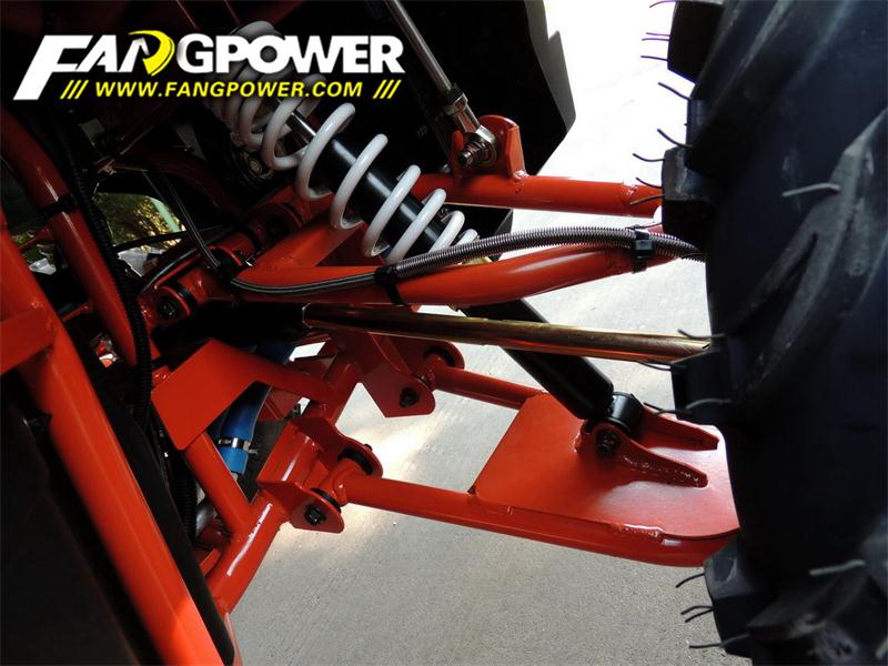 400cc GVX Gas Golf Cart UTV 4x4 With Rear Flip Seat Street Legal Light Package All Wheel Drive - BLACK - Image 15