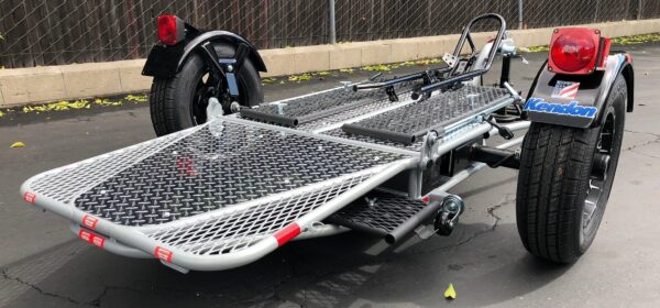 Single Ride-Up SRL Stand-Up™ Motorcycle Trailer - Image 16