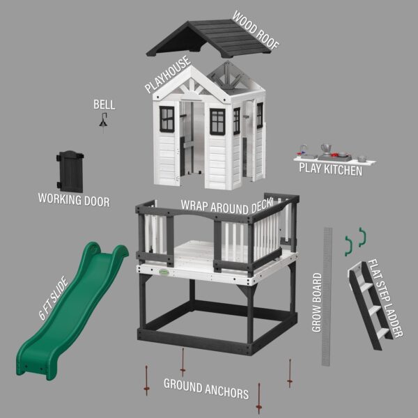 Sweetwater Heights Elevated Playhouse - Image 12