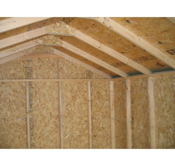 Value 12 ft. W x 14 ft. D Solid and Manufactured Wood Storage Shed - Image 3