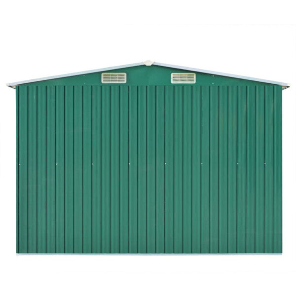 VidaXL Outdoor Storage Shed Garden Shed Metal Storage Backyard Patio Shed - Image 3
