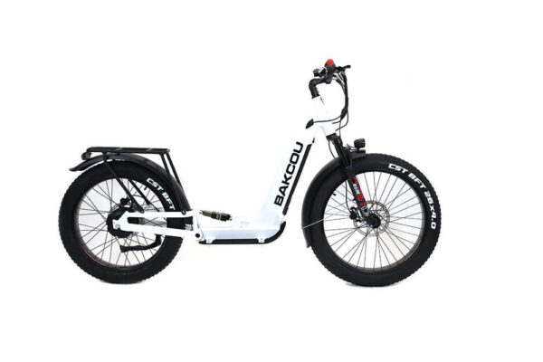 Bakcou Grizzly Electric Scooter 48V 21Ah 1000W Rear Hub Motor Full Suspension All-Terrain Fat Tires - Image 4