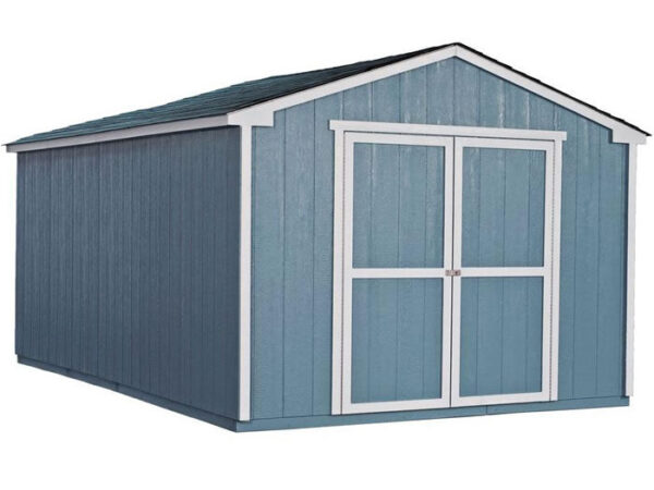 Handy Home Cumberland 10×16 Wood Shed Kit w/ Floor