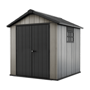 Keter Oakland 7.5×7 Storage Shed Grey