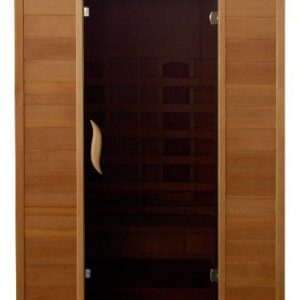 HeatWave Coronado 2-Person Hemlock Infrared Sauna with 5 Ceramic Heaters